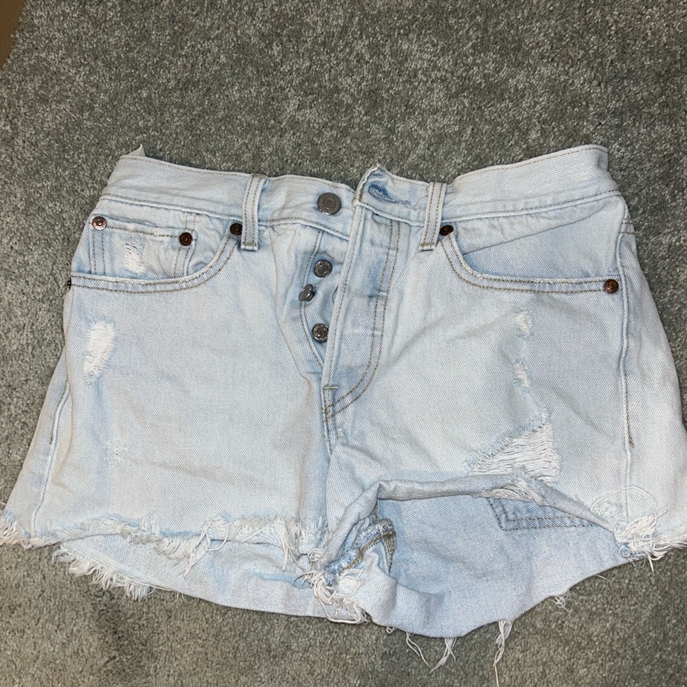Levi denim shorts